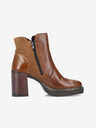 Rieker Braune Damen Lederstiefeletten Rieker
