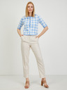 Orsay Hellblau karierte Damen Cardigan ORSAY