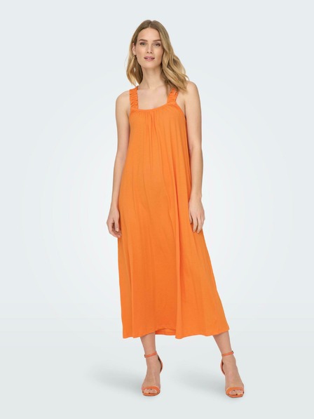 ONLY Orange Damen Kleid ONLY May