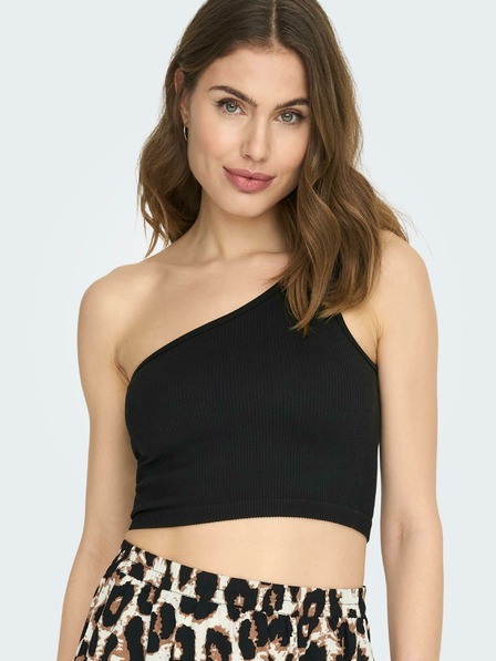 ONLY Schwarzes Damen-Crop-Top Tank-Top ONLY Gwen