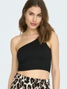ONLY Schwarzes Damen-Crop-Top Tank-Top ONLY Gwen