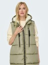 ONLY Khaki Damen-Steppweste ONLY New Nora