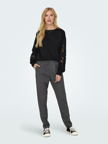 ONLY Schwarzes Damen-Sweatshirt ONLY Winnie