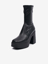 Steve Madden Schwarze Damen Steve Madden Niedrige Phoenix Absatzstiefeletten