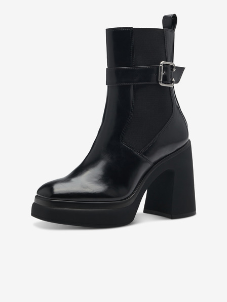Tamaris Schwarze Damen-Stiefeletten mit Absatz Tamaris