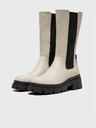ONLY Cremefarbene niedrige Damenstiefel ONLY Doja