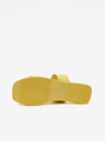 Vero Moda VERO MODA Sun Glow Gelbe Damen Lederslipper