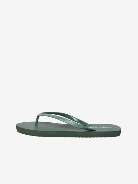 Vero Moda Dunkelgrüne Flip Flops VERO MODA Siw