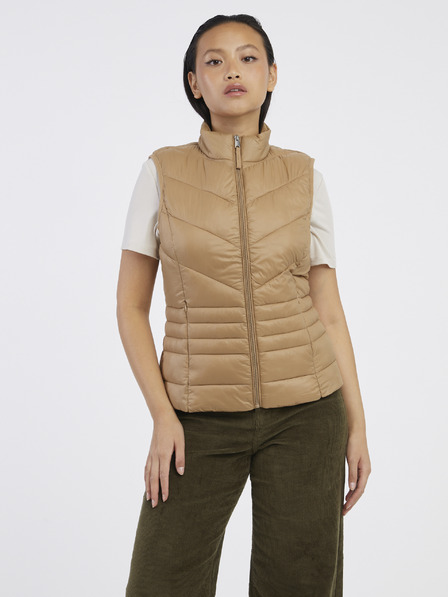Vero Moda Beige Damen Steppweste VERO MODA Sorayasiv