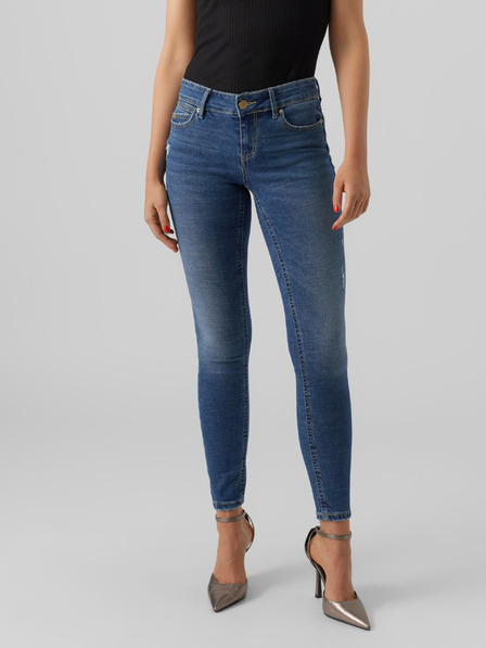 Vero Moda Blaue Skinny Fit Jeans für Damen von VERO MODA Robyn