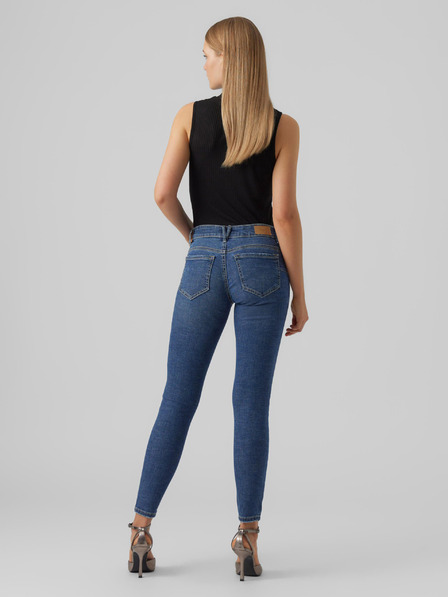 Vero Moda Blaue Skinny Fit Jeans für Damen von VERO MODA Robyn