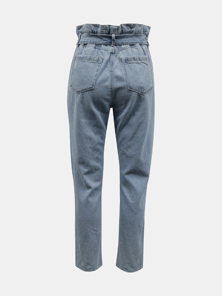 TALLY WEiJL Hellblaue Slim-Fit-Jeans mit Ripp-Effekt TALLY WEiJL
