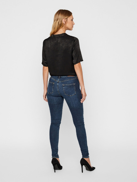 Vero Moda Blaue Slim Fit-Jeans VERO MODA Lux
