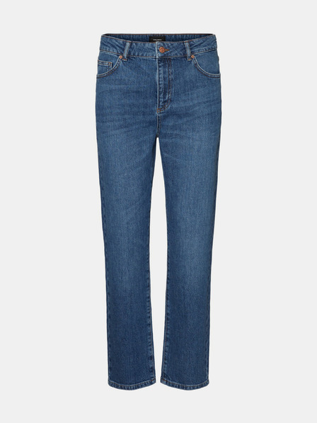 Vero Moda Blaue gerade geschnittene Jeans VERO MODA Carla