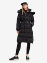 Desigual Schwarzer Damen-Winter-Steppmantel Desigual Surrey
