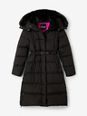Desigual Schwarzer Damen-Winter-Steppmantel Desigual Surrey