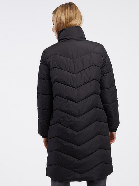 Vero Moda Schwarzer VERO MODA Damen-Winter-Steppmantel Liga