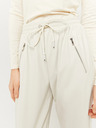 TALLY WEiJL Cremefarbene Lederhose TALLY WEiJL