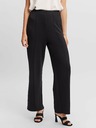 Vero Moda Schwarze Hose mit weitem Bein VERO MODA Silky