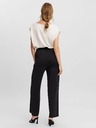 Vero Moda Schwarze Hose mit weitem Bein VERO MODA Silky