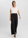 Vero Moda Schwarze Hose mit weitem Bein VERO MODA Silky