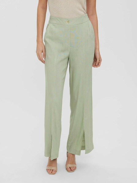 Vero Moda Hellgrüne weite Hose VERO MODA Josie