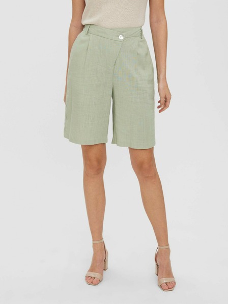 Vero Moda Hellgrüne kurze Hose VERO MODA Josie