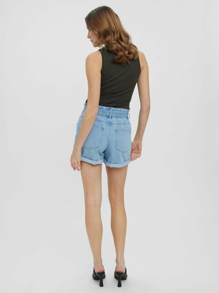 Vero Moda Hellblaue Jeansshorts mit Krawatte VERO MODA Tamira
