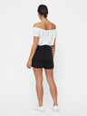 Vero Moda Schwarze Denim-Shorts mit hoher Taille VERO MODA Nineteen