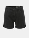 Vero Moda Schwarze Denim-Shorts mit hoher Taille VERO MODA Nineteen