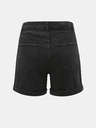 Vero Moda Schwarze Denim-Shorts mit hoher Taille VERO MODA Nineteen