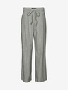 Vero Moda Hellgrün gestreifte Hose mit weitem Bein VERO MODA Serena