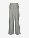 Vero Moda Hellgrün gestreifte Hose mit weitem Bein VERO MODA Serena