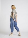 Vero Moda Grau gemusterte Bluse VERO MODA Easy