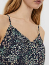 Vero Moda Dunkelblaues geblümtes Oberteil VERO MODA Hannah