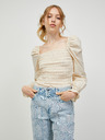 Vero Moda Cremefarbene Bluse VERO MODA Doro