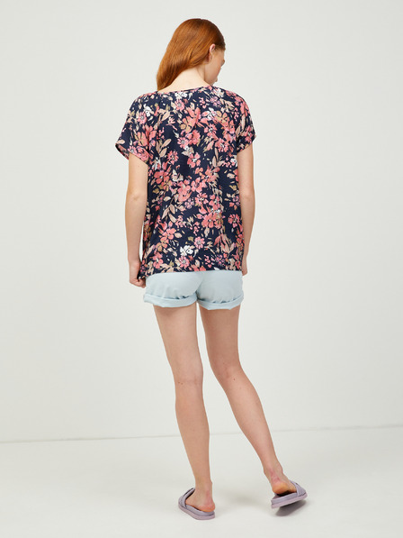 Vero Moda Rosa und blau geblümte Bluse VERO MODA Gigi