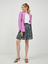 Vero Moda Weiße perforierte Schnittbluse mit Ballonärmeln VERO MODA Naima