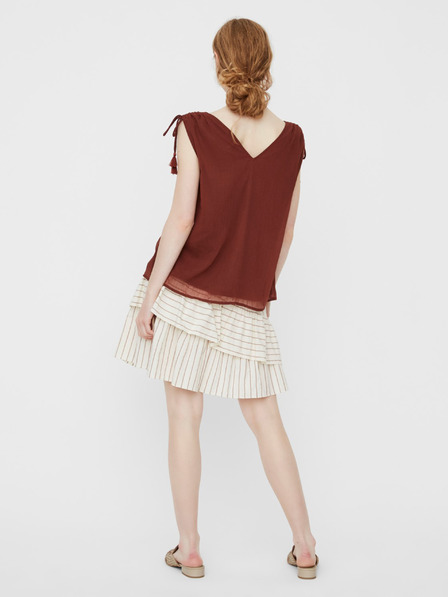 Vero Moda Braunes lockeres Oberteil VERO MODA Penelope