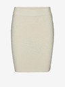 Vero Moda VERO MODA Nancy cremefarbener Etuirock
