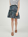 Vero Moda Grün und blau geblümter Rock VERO MODA Hannah