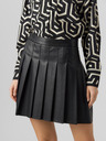 Vero Moda Schwarzer Damen VERO MODA Naomi Lederrock