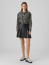 Vero Moda Schwarzer Damen VERO MODA Naomi Lederrock