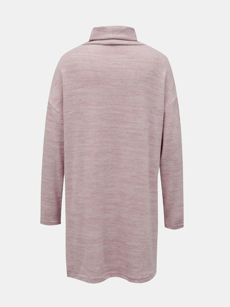 TALLY WEiJL Rosa lange Strickjacke mit Stehkragen TALLY WEiJL