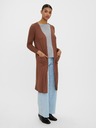 Vero Moda Braune lange Strickjacke VERO MODA Anepaya