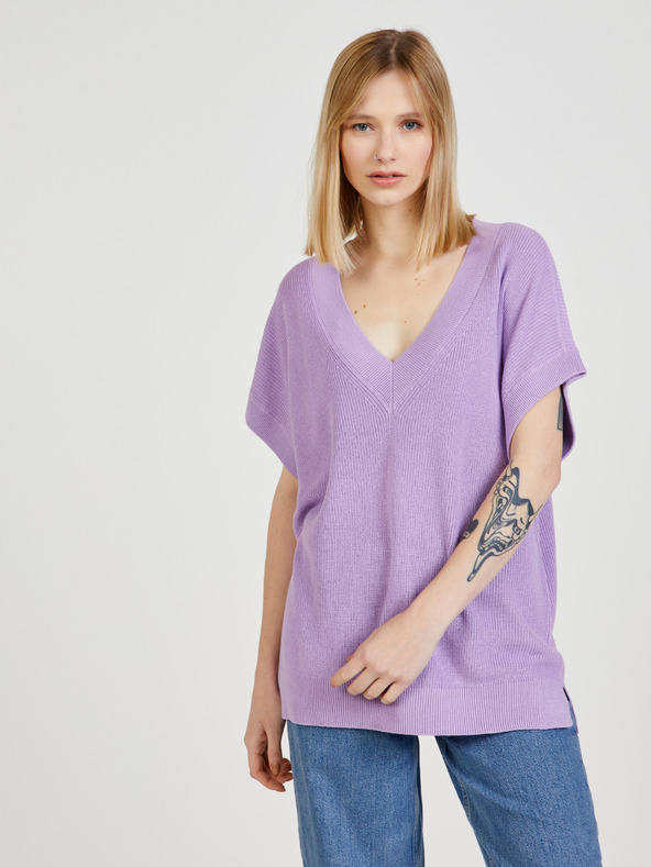 Vero Moda Hellviolette Pulloverweste VERO MODA New Lexsun