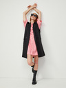 Vero Moda Rosa Hemdblusenkleid mit Leinen VERO MODA Haf