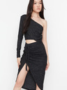 Trendyol Graues Damen Top und Rock Set Trendyol