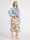 Vero Moda Cremefarbenes geblümtes Kleid VERO MODA Simply