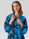 Vero Moda Schwarz-blau gemustertes Damenkleid VERO MODA Josie